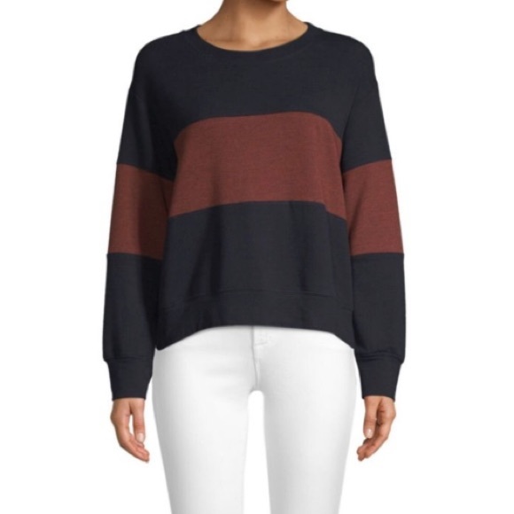 sundry colorblock sweatshirt